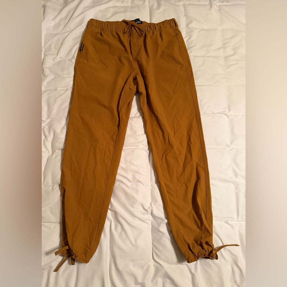Men's Coalatree Trailhead Adventure Mustard Hiking Pants